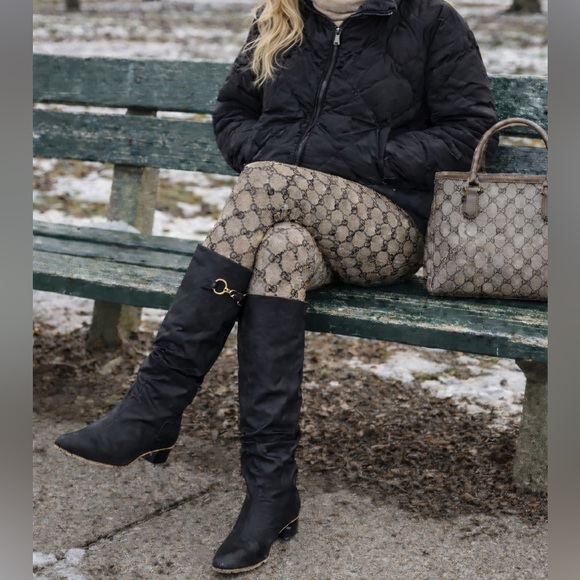 Gucci Horsebit Shearling & Nylon Boots - Picture 13 of 13